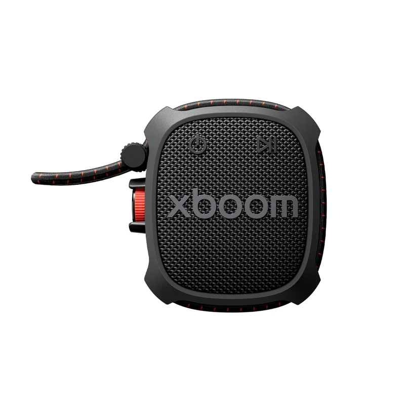 LG xboom Rock by will.i.am | Bluetooth Speaker | xboom Signature Sound with rugged and compact design | Black