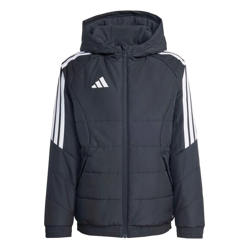 adidas Unisex Kids Tiro 26 Winter Kids Coat, black/white, 11-12 Years