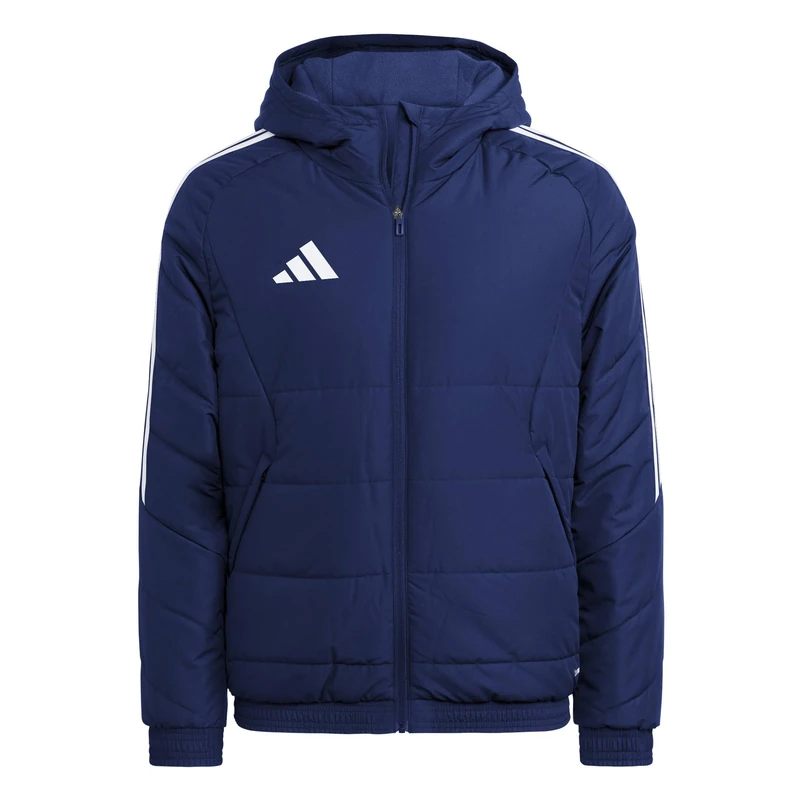 adidas Men's Tiro 26 Winter Coat, team navy blue 2/white, XS