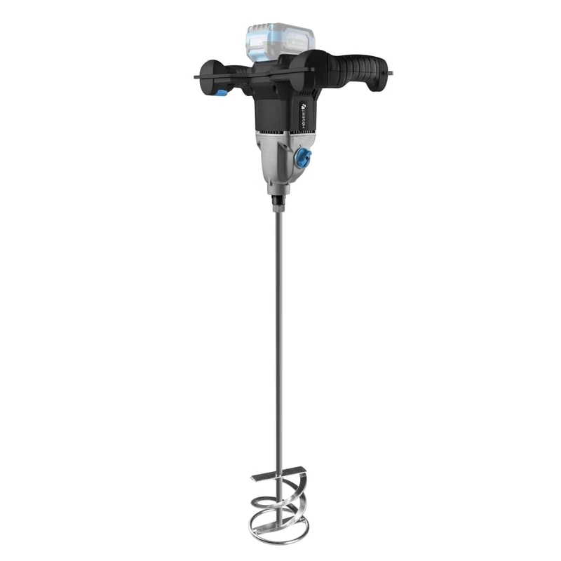 HÖGERT TECHNIK Brushless Battery-Powered Mixer, 18 V, M14 Intake, 2 Gears 0-450/0-720 RPM, Mixing Machine for Paints, Mortar, Glue, Putty - Image 1
