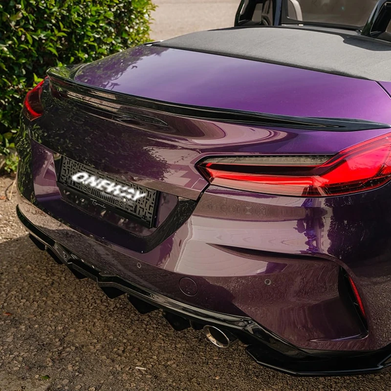 Oneway Trunk Spoiler compatible with BMW Z4 (G29) M-Pack/M40i 2018-2022 & Facelift 2022- - Gloss black