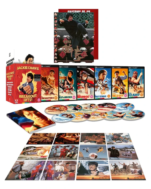 Jackie Chan's Breakout Hits! Limited Edition 4K UHD [Blu-ray] [Region Free] - Image 1