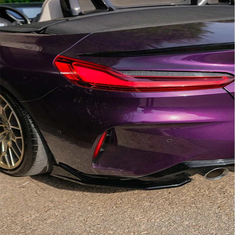 Oneway Rear Side Diffusors compatible with BMW Z4 (G29) M-Pack/M40i 2018-2022 & Facelift 2022- - Gloss black