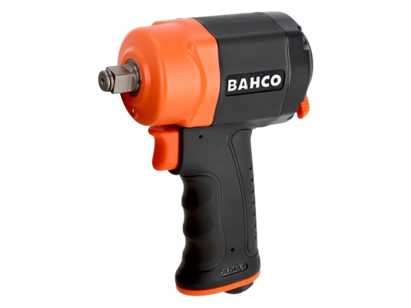 1/2" Compact Impact Wrench with Jumbo Hammer Mechanism 1200 N·m