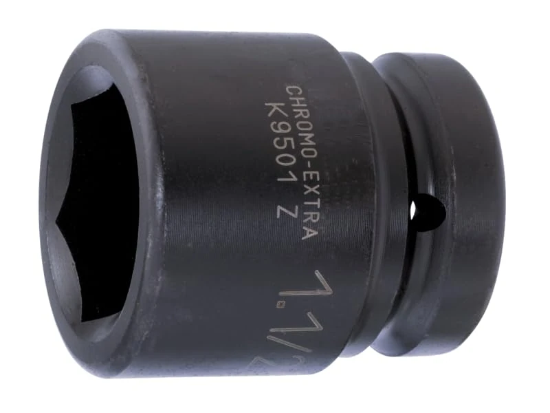 1" Square Impact Wrench with 2-3/8" hex Profile and Phosphate Finish