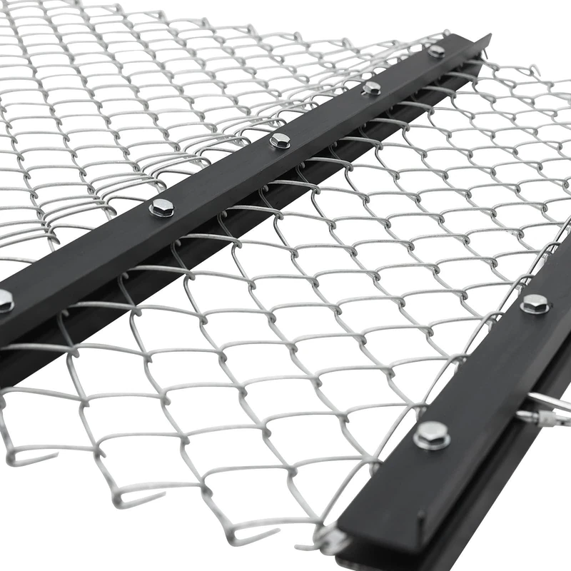 Garvee Multi-function Chain Harrow for ATV/UTV - Tractor Towed Accessory - Improves Leveling Efficiency and Maintenance for Lawn, Garden and Agricultural Fields - Compatible with Lawn Mower