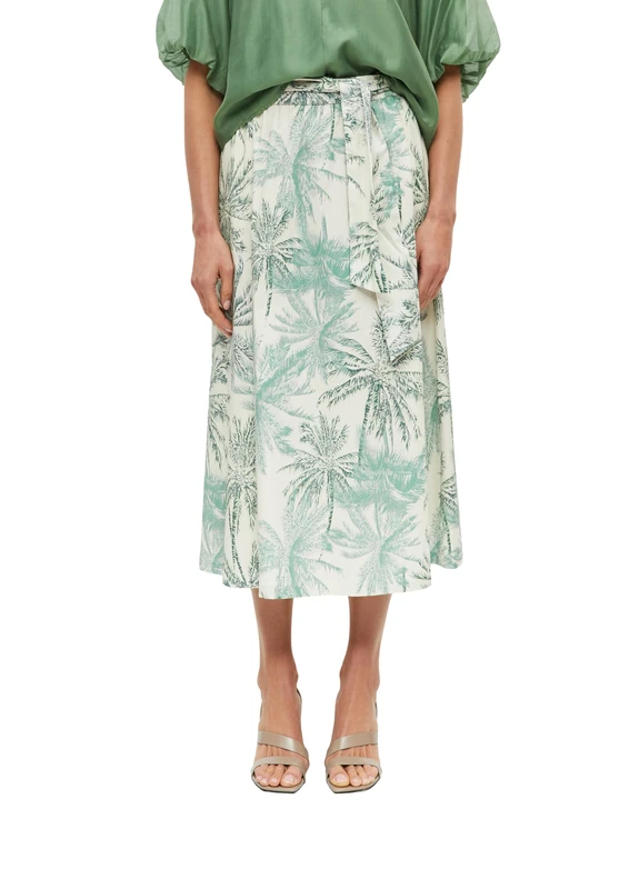 s.Oliver Black Label Women's Skirt 2178599 04A1 Cream 36