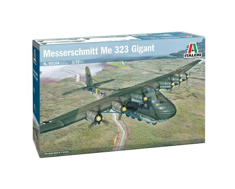 Italeri 90104 Messerschmitt Me 323 Gigant, 1:72 Scale, Plastic Model Kit/Model Assembly