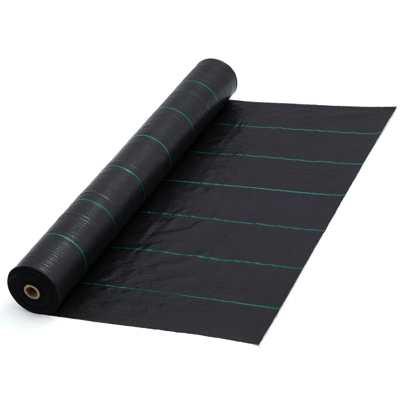 Garvee Professional Weed Control Tarpaulin 3 x 300 ft - Heavy Duty Weed Control Fabric 108 g/m² (3.2oz), High Permeability Woven Fabric, UV Stabilised, for Gardens, Gardens and Under Gravel - Image 1