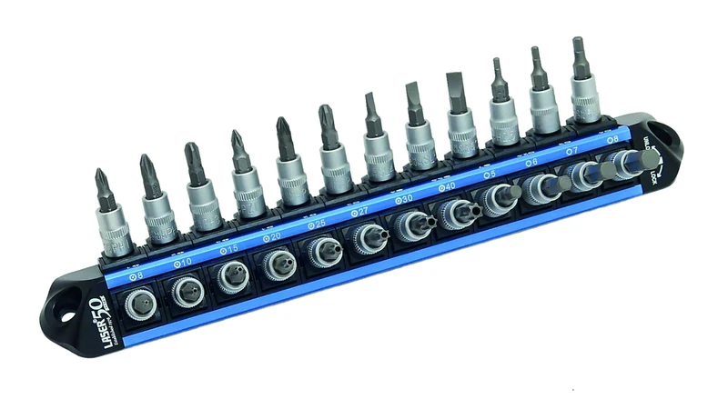 Laser 9330 LocSoc Socket Set 1/4"D & 3/8"D - 21pc - 50th Anniversary - Image 1