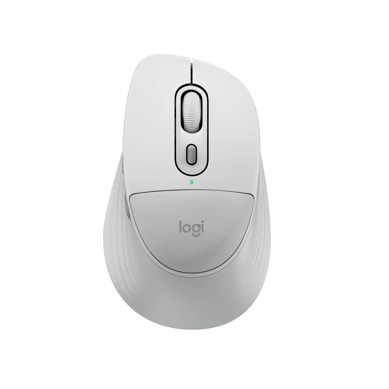 Logitech Signature Comfort Plus M850 L Wireless Mouse, Bluetooth Mouse with Palm Cushion, Silent Clicks, 24-Month Battery, Customizable Buttons, for Windows, Mac, iPad - White
