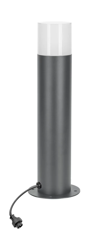 Bold LED Path Light for 24 V System (Including 15 cm PVC Cable, 3000 K, IP44, 350 lm, Dimmable with Bold Controller) - Anthracite