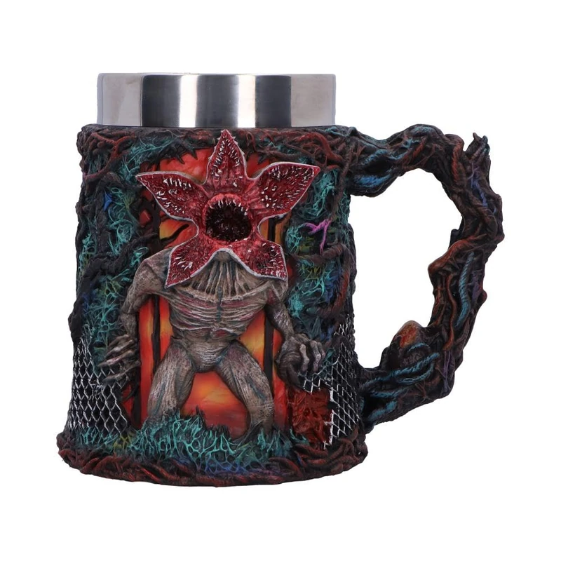 Stranger Things Demogorgon Tankard – Official Collectible Resin Mug with Stainless Steel Insert