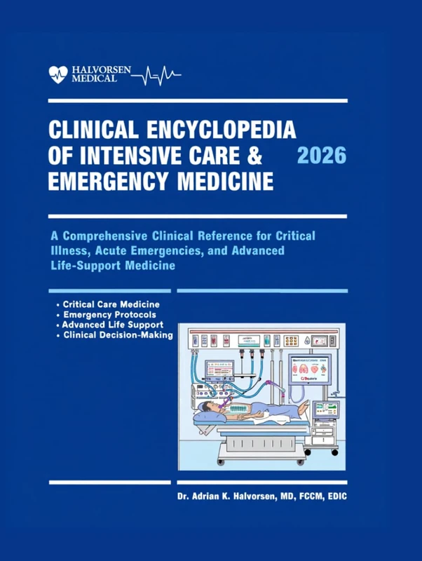 Clinical Encyclopedia of Intensive Care & Emergency Medicine 2026: A Comprehensive Clinical Reference for Critical Illness, Acute Emergencies, and Advanced Life-Support Medicine.