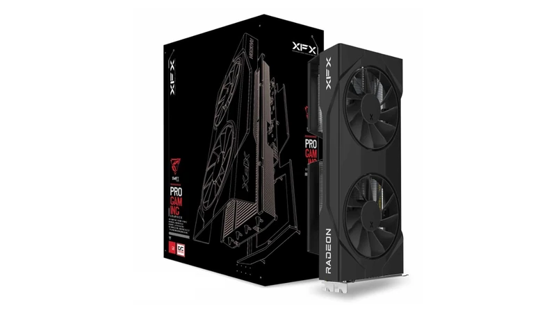 XFX Swift AMD Radeon RX 9060XT OC Gaming Edition with 16GB GDDR6 HDMI 2xDP