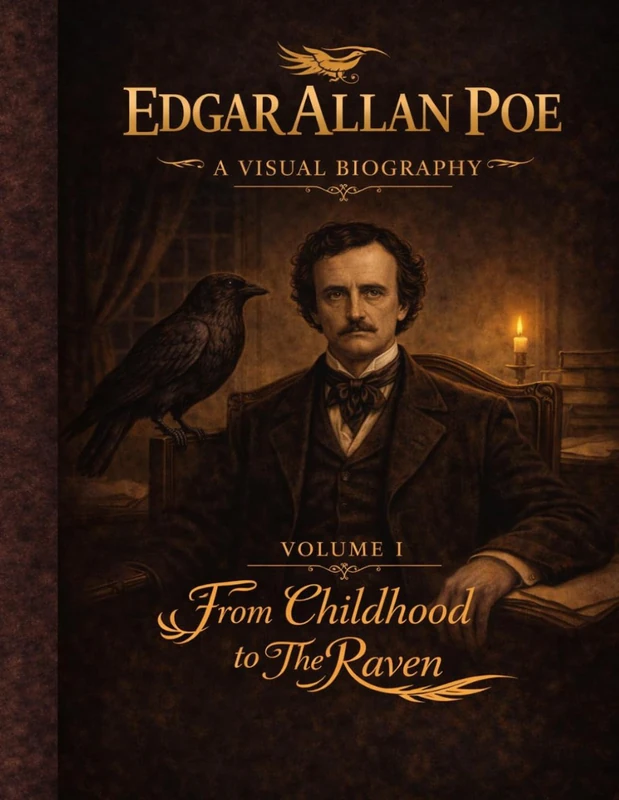 Edgar Allan Poe: A Visual Biography — Volume I: An illustrated visual biography of Edgar Allan Poe’s early life, tracing his journey from childhood to ... and historical context. (Bronte Art Gallery) - Image 1