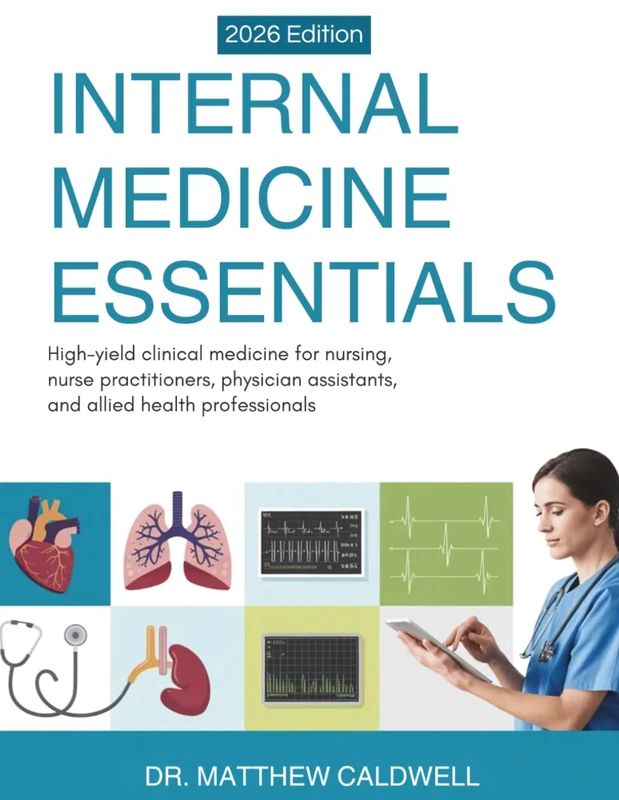 INTERNAL MEDICINE ESSENTIALS: High-Yield Clinical Medicine for Nursing, Nurse Practitioners, Physician Assistants, and Allied Health Professionals