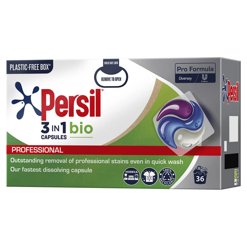 Persil Pro-Formula 3in1 Bio Laundry Capsules (Pack 3 x 36)