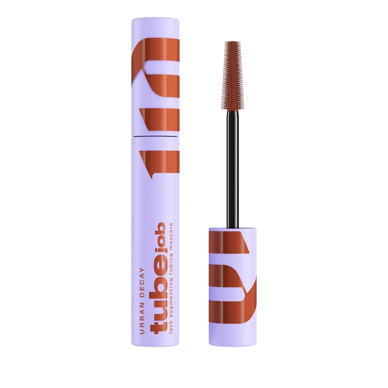 Urban Decay Tube Job Tubing Mascara Auburn Red & Space Rider Moondust Quad, Lash Length & Lift with Dazzling Shimmer Eyeshadows