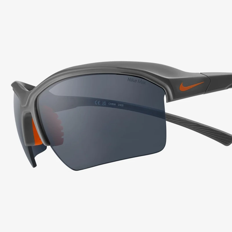 Nike Skylon Rise IB3520X Sport Sunglasses Running Training Outdoor Performance Sunglasses, Smoke Grey/Grey, One Size