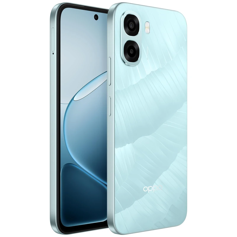 OPPO A6x 5G Smartphone 4+128GB, 6.75" 120Hz, 6100mAh D6300 IP64, Ice Blue