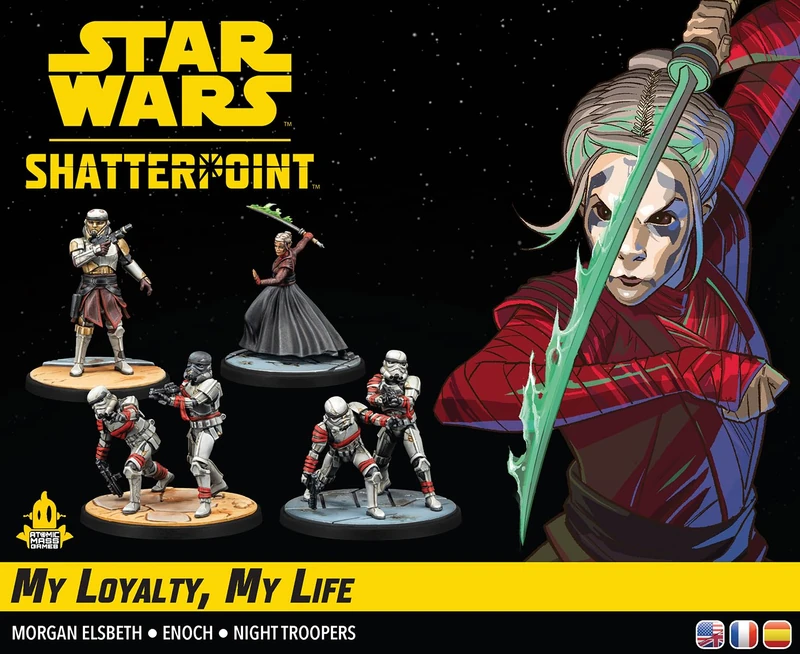 Asmodee | Star Wars: Shatterpoint - My Loyalty, My Life Squad Pack | Miniatures Game | Ages 14+ | 2 Players | 90 Minutes Playing Time