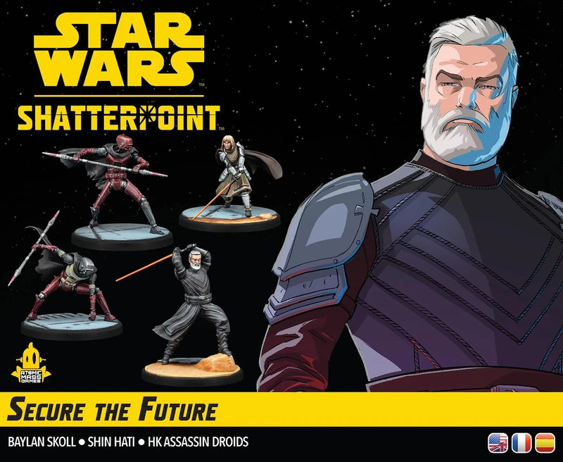 Asmodee | Star Wars: Shatterpoint - Secure The Future Squad Pack | Miniatures Game | Ages 14+ | 2 Players | 90 Minutes Playing Time