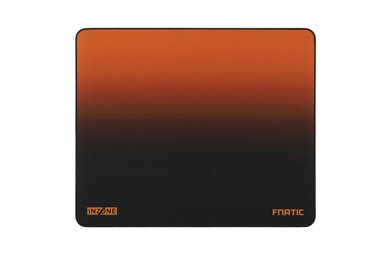 Sony INZONE Mat-D Gaming Mouse Pad Fnatic Edition– High-Speed Glide Surface for FPS, Large 480x400mm, Developed with Fnatic, Stable Anti-Slip Base, 4mm Thickness, Stitched Edges, PC Gaming – Orange