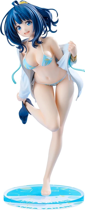 Good Smile Company has too many es to lose. Anna Yanami Swimsuit Ver. Plastic, Painted and Assembled Figure, 1/7 Scale, Includes Exclusive Stand, Total Height Approx. 9.3 inches (235 mm)