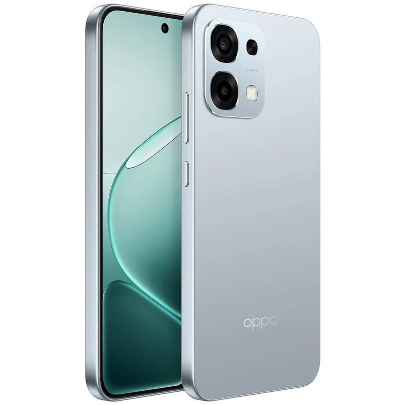 OPPO A6 Pro 5G SIM Free Smartphone, 6.57 Inch AMOLED 120Hz, 7000 mAh Battery, 80W SUPERVOOC, 256 GB, 8 GB RAM, 50MP Camera, IP69 Waterproof, Titanium