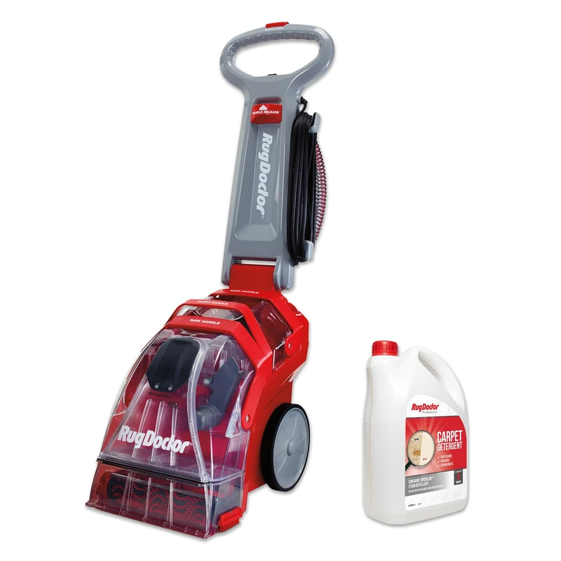 Rug Doctor Deep Carpet Cleaner & 4 Litre Carpet Detergent Bundle