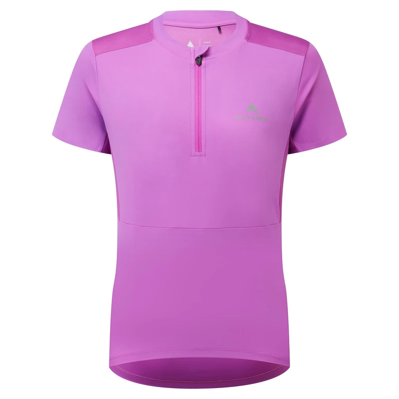 Altura Women’s Airstream Short Sleeve Cycling Jersey - Lightweight Breathable Road Bike Jersey with Moisture Wicking Fabric, 3 Rear Pockets, Full Zip - Women’s Summer Cycling Top Pink