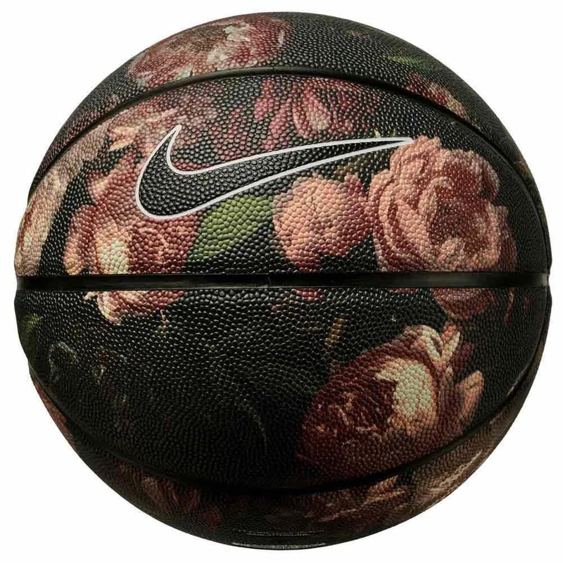 Nike Basketball 8P PRM Energy - Premium Outdoor Basketball Ball - Robust Street Basketball - Delivered Deflated, Pearl Pink/Black/White/Black, 7