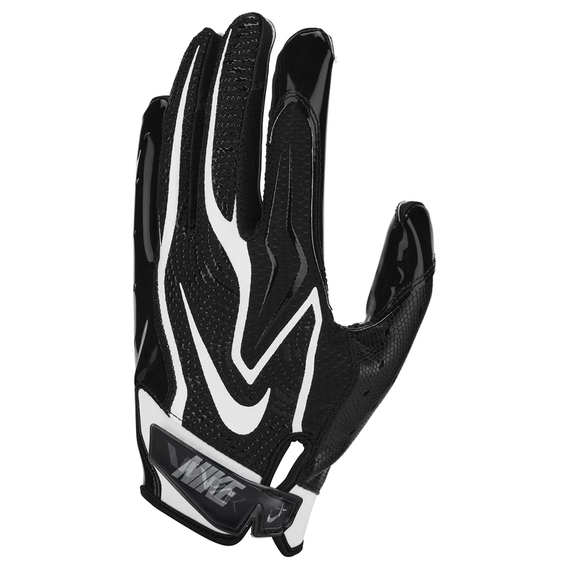 Nike Vapor Jet 9.0 Football Gloves – Premium American Football Receiver Gloves – Lightweight Grip & Performance Fit, College Navy/College Navy/White, L