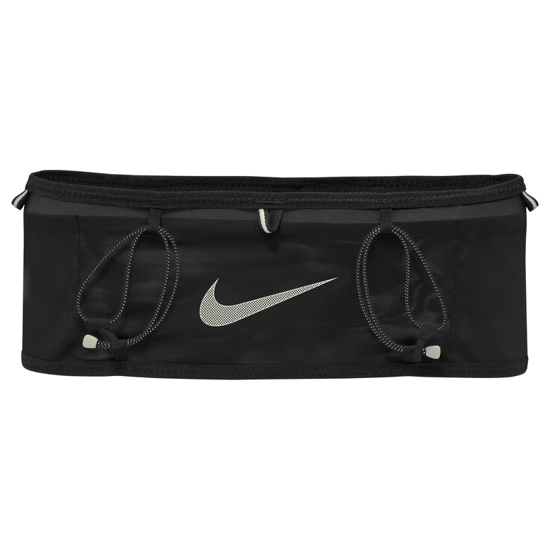 Nike Run Belt Running Belt for Smartphone, Keys, Jogging, Training, Fitness, Running Accessories, Black/Sail/Sail, XL - Image 1