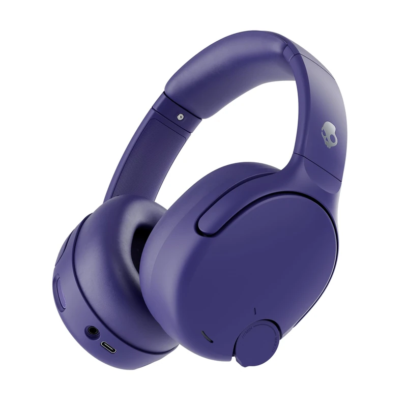 Skullcandy Crusher 720 Wireless Over-Ear Bluetooth Headphones with Multi-Sensory Bass, THX Spatial Audio, Personalized Sound, Up to 65 Hours Battery, Microphone for iPhone Android - Future