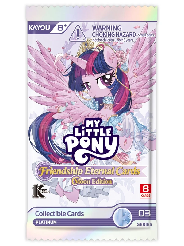 Kayou Limited | My Little Pony: Friendship Eternal Collectible Cards - Moon Edition 3-B | Trading Cards | Ages 8+