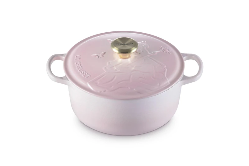 Le Creuset Wicked Collection Glinda Embossed Cast Iron Round Casserole