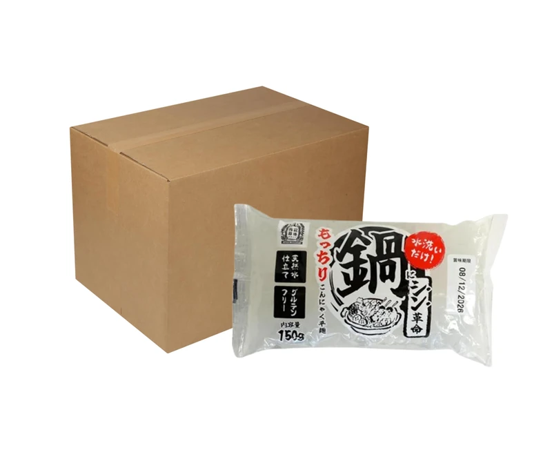 Jakuchi Konjac Flat Noodle 394g (Pack of 28)