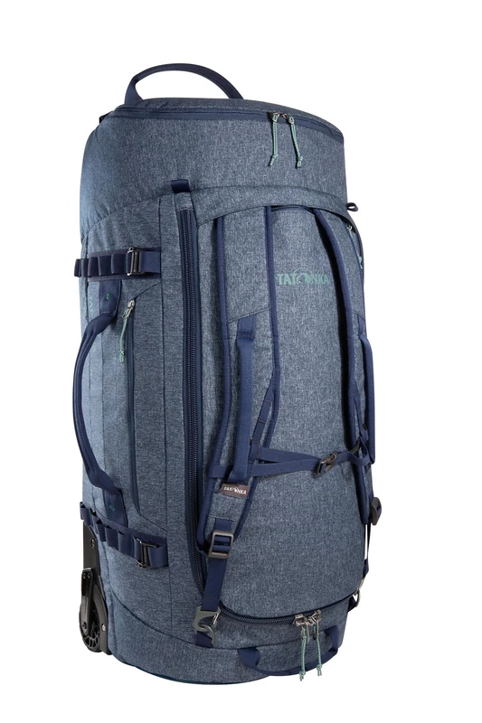 Tatonka Trolley Duffle Roller, 105 L, Foldable Travel Bag with Wheels and Backpack Function, Stows in Own Lid Pocket, 105 Litre Volume