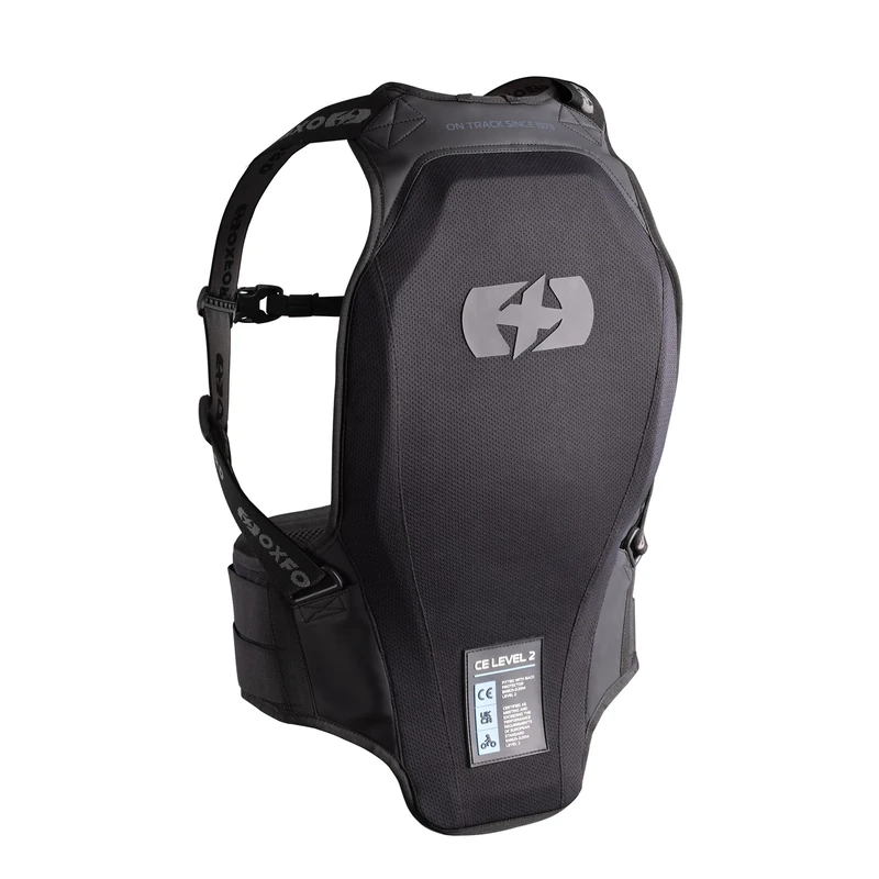 Oxford Dynamic Strapped Back Protector Level-2 OB144 | Wearable Fully Adjustable Motorcycle Back Protection, S/M