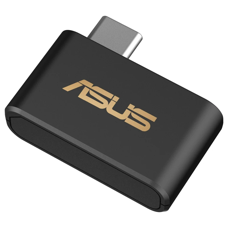 ASUS USB-BE93 Mini Mini WiFi 7 BE6500 Triple Band USB Adapter, 6GHz Band, 4096-QAM Compatible, Plug and Play, USB 3.0 Type-C, Compatible with Windows 10 and 11