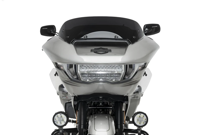 Puig 22671W Lower Deflectors improving comfort by redirecting airflow in the rider’s lower area, Clear