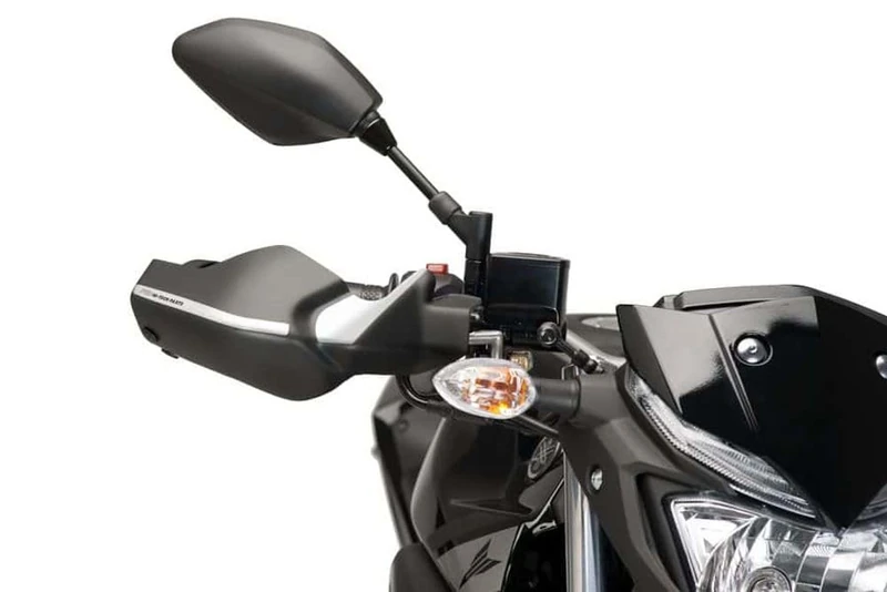 Puig 8897J Handguards durable ABS construction, Matte Black