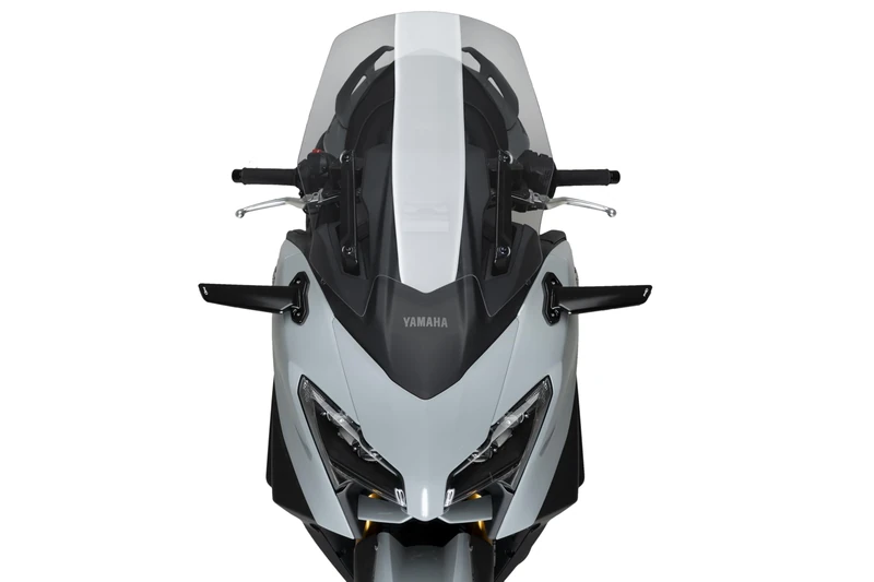 Puig 22566N Aileron Mirror integrated downforce winglet and mirror system with TAB indicator option, Black