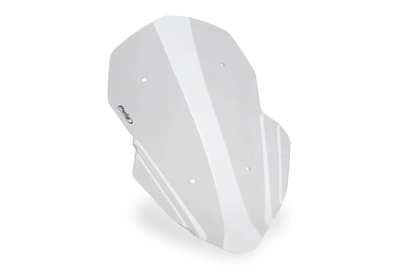 Puig 22766W Sport Screen compact and aerodynamic in high-impact acrylic with rounded profile and sporty design improving protection and visibility, Clear