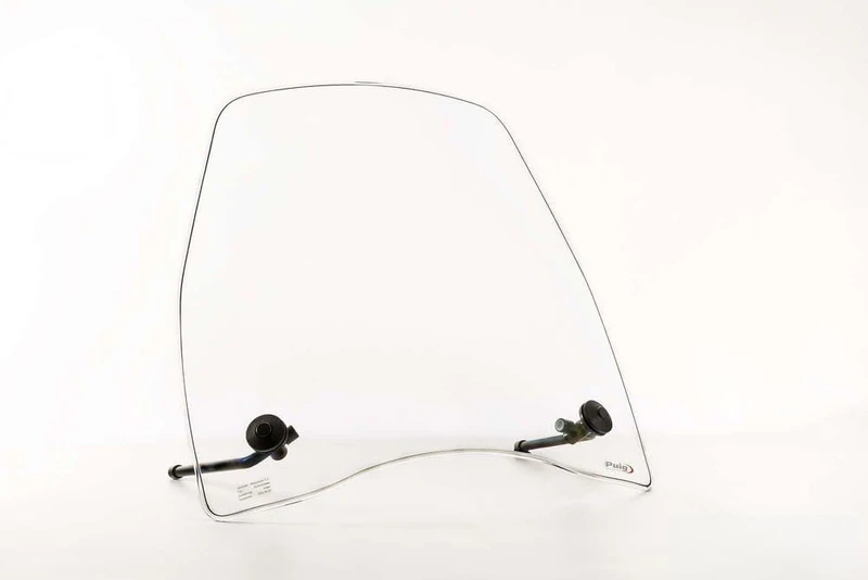 Puig 8135WUrban tall windscreen for scooter with cosmopolitan design in resistant polycarbonate with aerodynamic improvement and protection against wind and weather, Clear