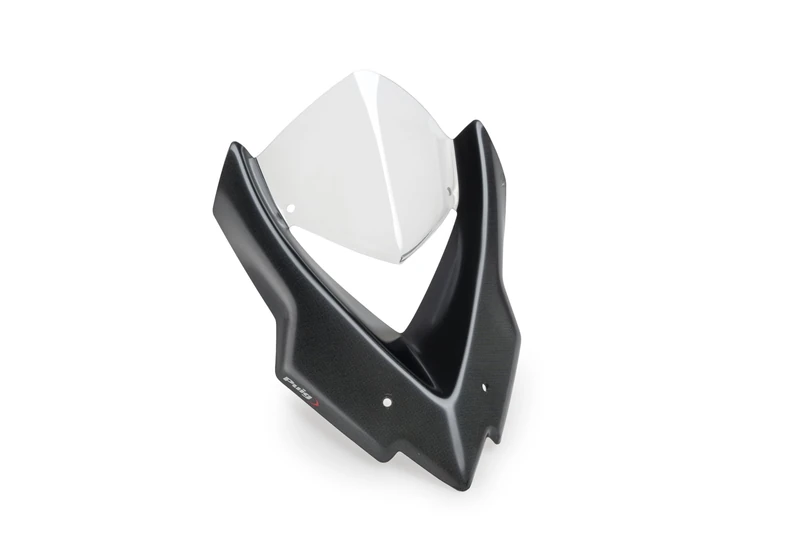 Puig 22776W Naked New Generation Sport sporty and aerodynamic in 3 mm acrylic with raised design improving protection while maintaining wide visibility, Clear