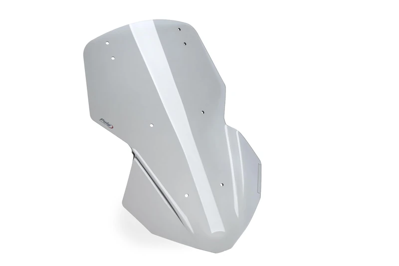 Puig 22765H Touring Screen tall and aerodynamic in 4 mm CN acrylic with rounded profile, flat upper section and deflectors improving protection, Smoke