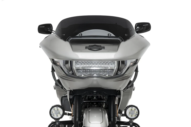 Puig 22671N Lower Deflectors improving comfort by redirecting airflow in the rider’s lower area, Black